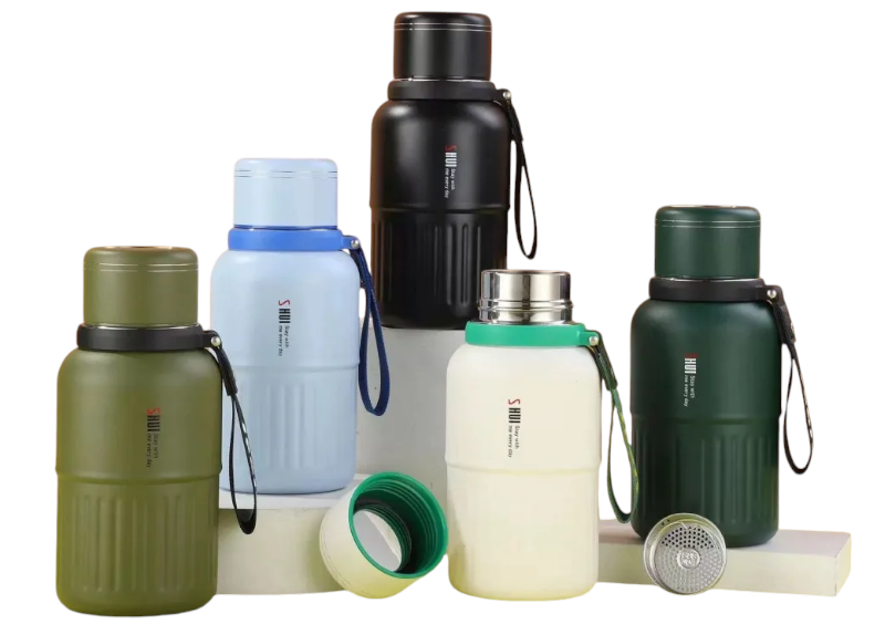 Portable thermos - ZS9201 - 800ml - 192014 - Blue