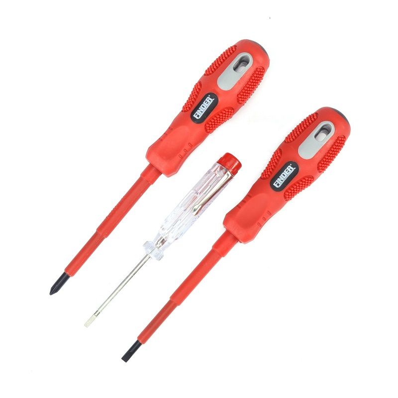 Electrician screwdriver set - 3pcs - Finder - 193083