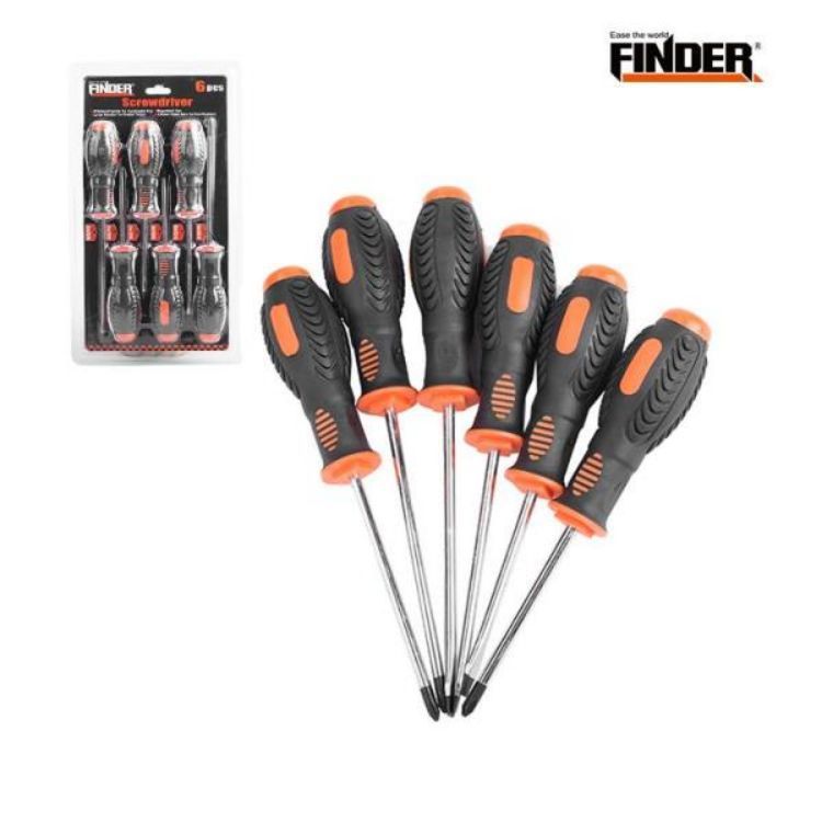 Screwdriver set - 6pcs - Finder - 193135
