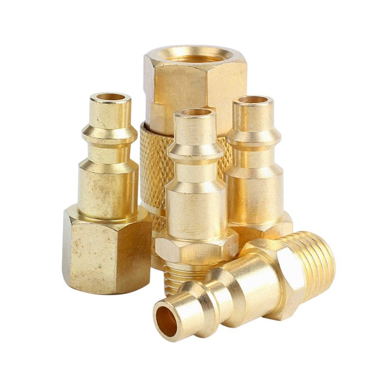 Set of quick connectors for air compressor - FXZ-002 - 5pcs - Finder - 194108