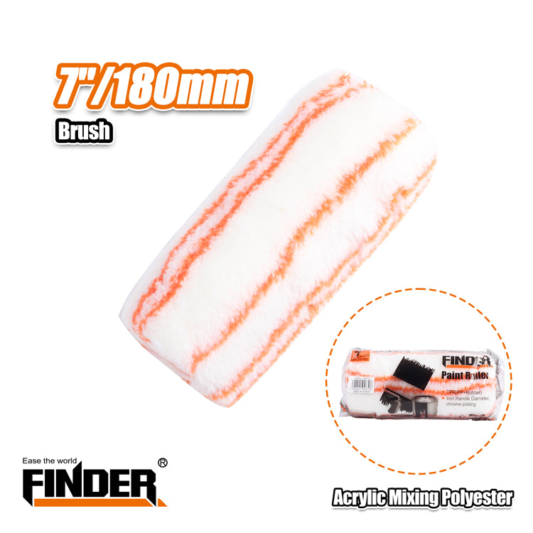 Replacement paint roller - 7"/180mm - Finder - 195370