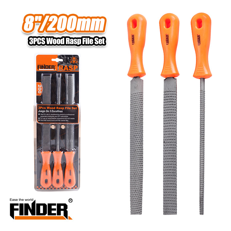 File set - 3pcs - 8''/200mm - Finder - 195924