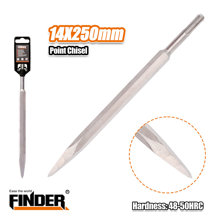 SDS Plus needle - 14X250mm - Finder - 196016