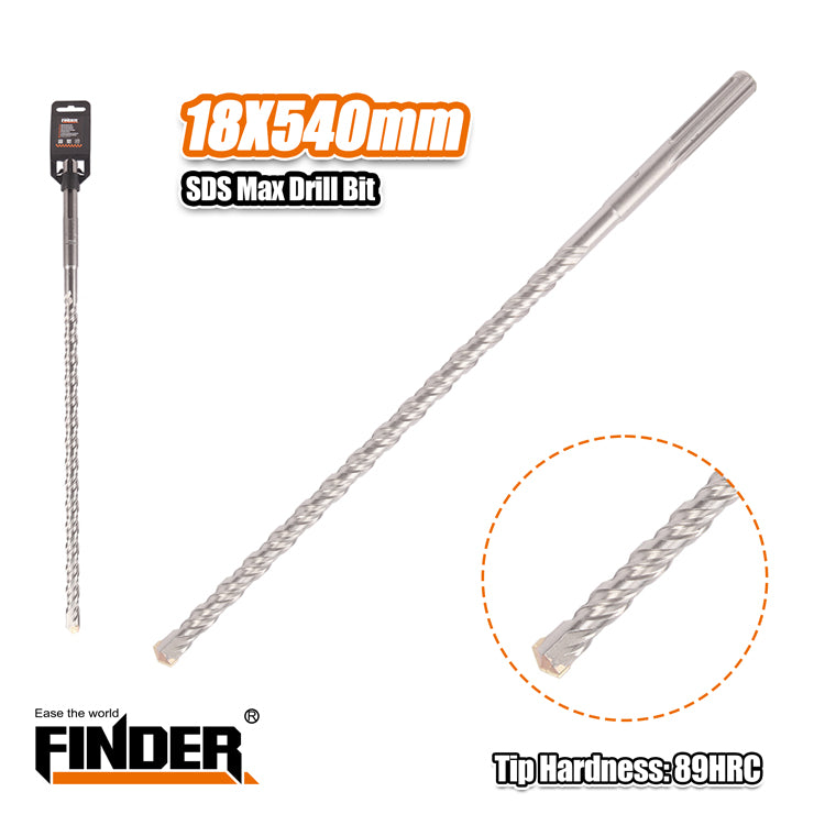 Concrete drill bit SDS MAX - 18x540mm - Finder - 196424