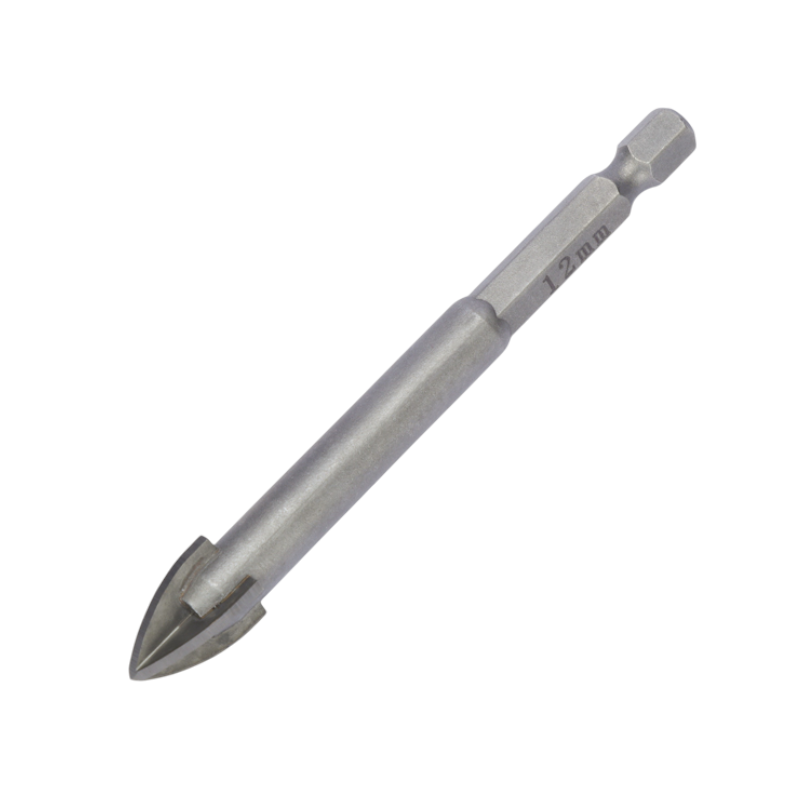 Glass/tile drill bit, square - 12mm - Finder - 196674