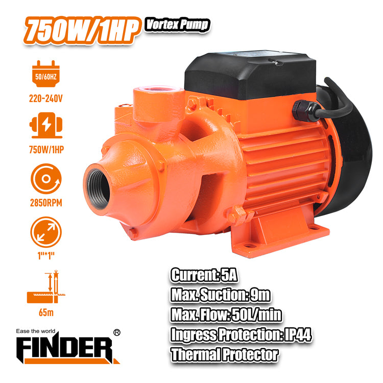 Surface Water Pump - QB80 - 750W - Finder - 197270