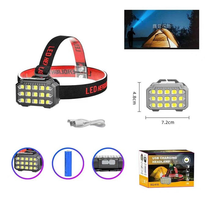 Φακός κεφαλής LED - 818 - 200439 - iThinksmart.gr