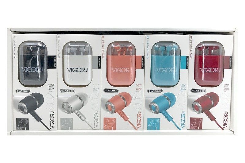 Ενσύρματα ακουστικά - EV-202 - 202029 - Orange