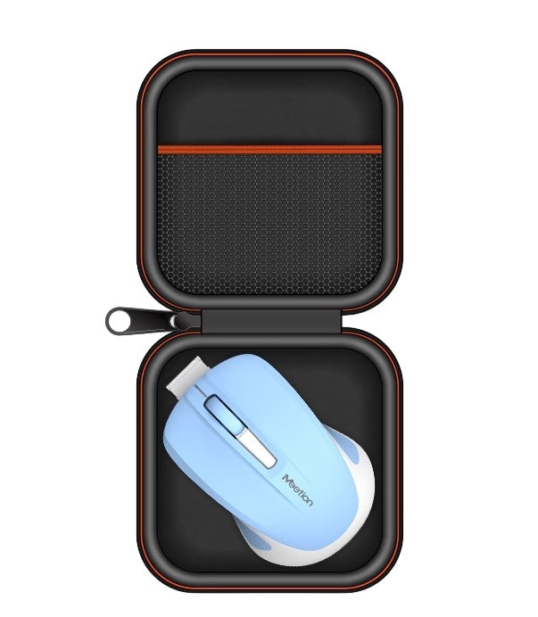 Meetion Silent Mini 2.4G Optical Wireless Mouse (Blue)