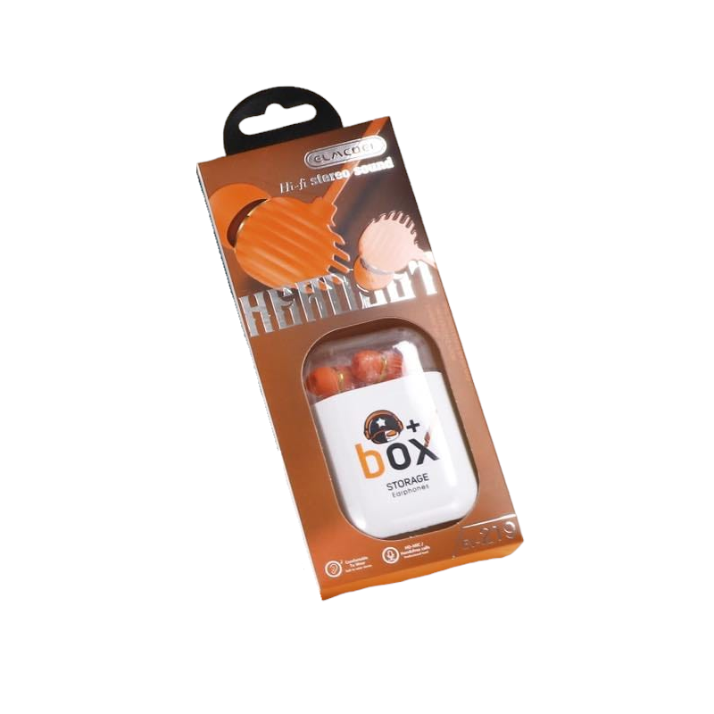 Wired headphones - EV-219 - 202555 - Orange