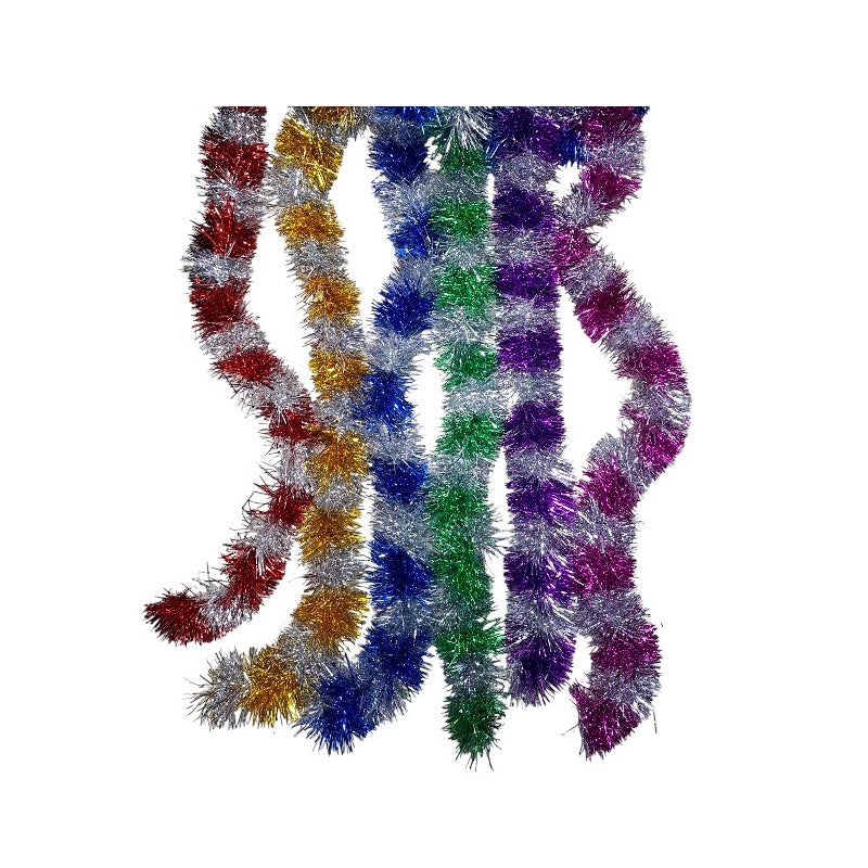 Σετ Χριστουγεννιάτικες Γιρλάντες - 10pcs - 2m*9cm - 21222 - Gold