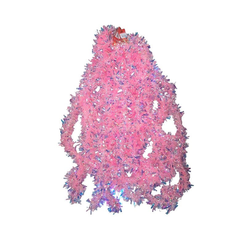 Σετ Χριστουγεννιάτικες Γιρλάντες - 10pcs - 2m*9cm - 212320 - Pink