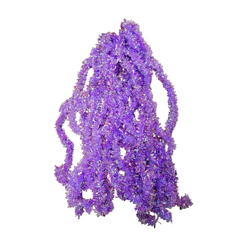 Σετ Χριστουγεννιάτικες Γιρλάντες - 10pcs - 2m*5cm - 212337 - Purple