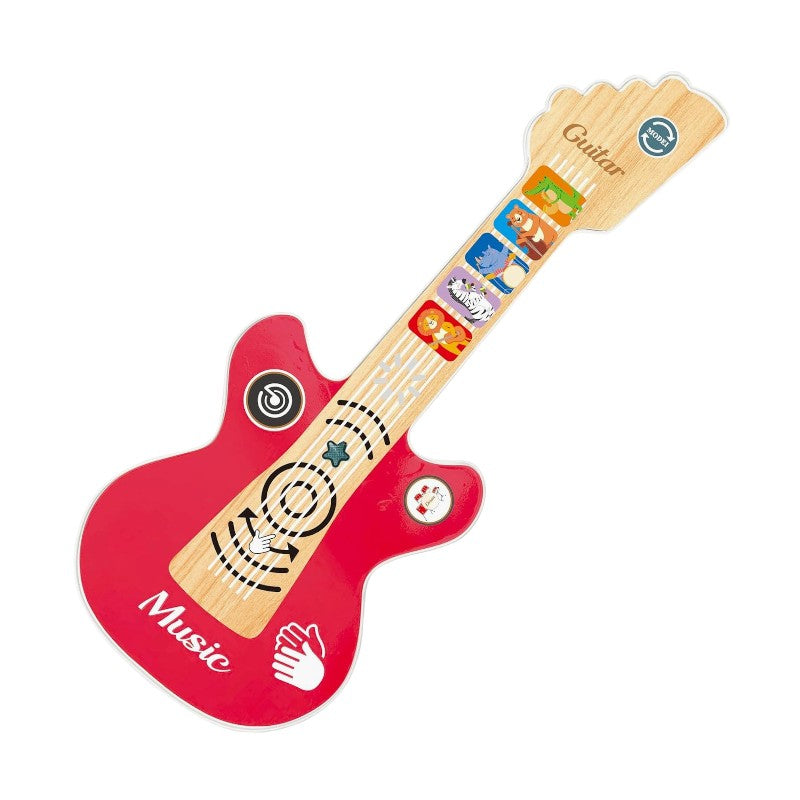 Children's electronic guitar - 898-6091 - 215157 - Red