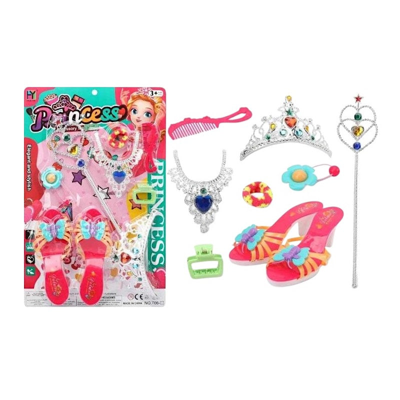 Children's princess set with sandals - T66-4 - 215167