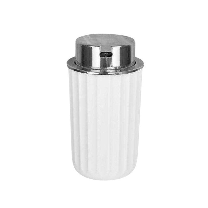 Θήκες κρεμοσάπουνου Dispenser πλαστικές σε σετ 5Χ - White - 21523
