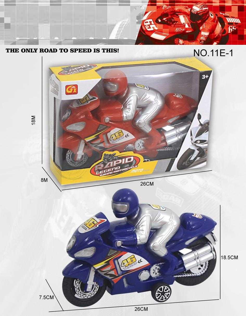 Electronic motorcycle with sound - 11E-1 - 215266