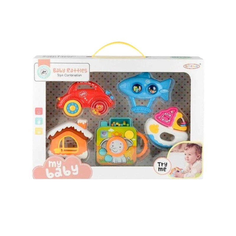 Σετ βρεφικές κουδουνίστρες & μασητικά - TG8418-25 - 215343