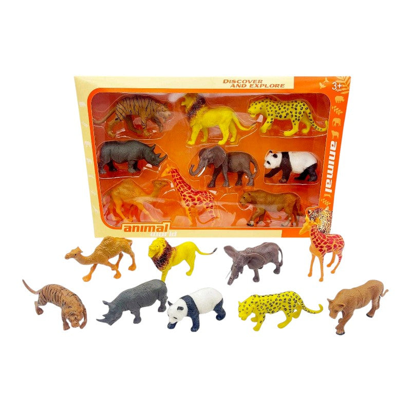 Jungle animal figure set - 760-PVC - 215397