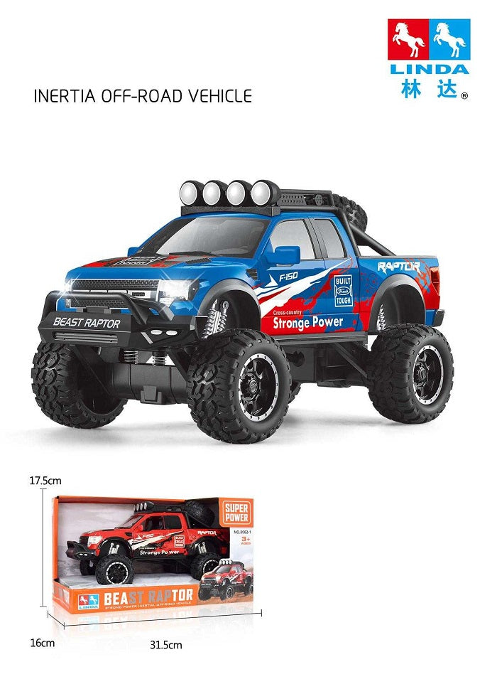 Off-Road Jeep Car - 8062-1 - 215457