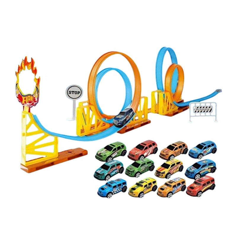 Highway track - 652-T8 - 35pcs - 215716