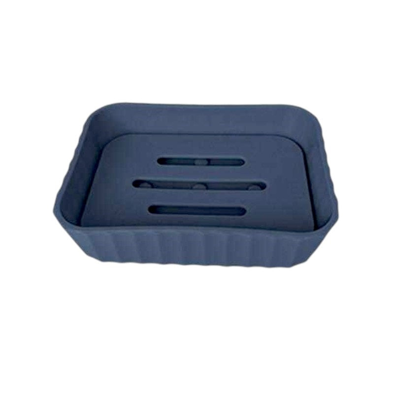 Σαπουνοθήκες μπάνιου πλαστικές σε σετ 5Χ - Blue - 21712