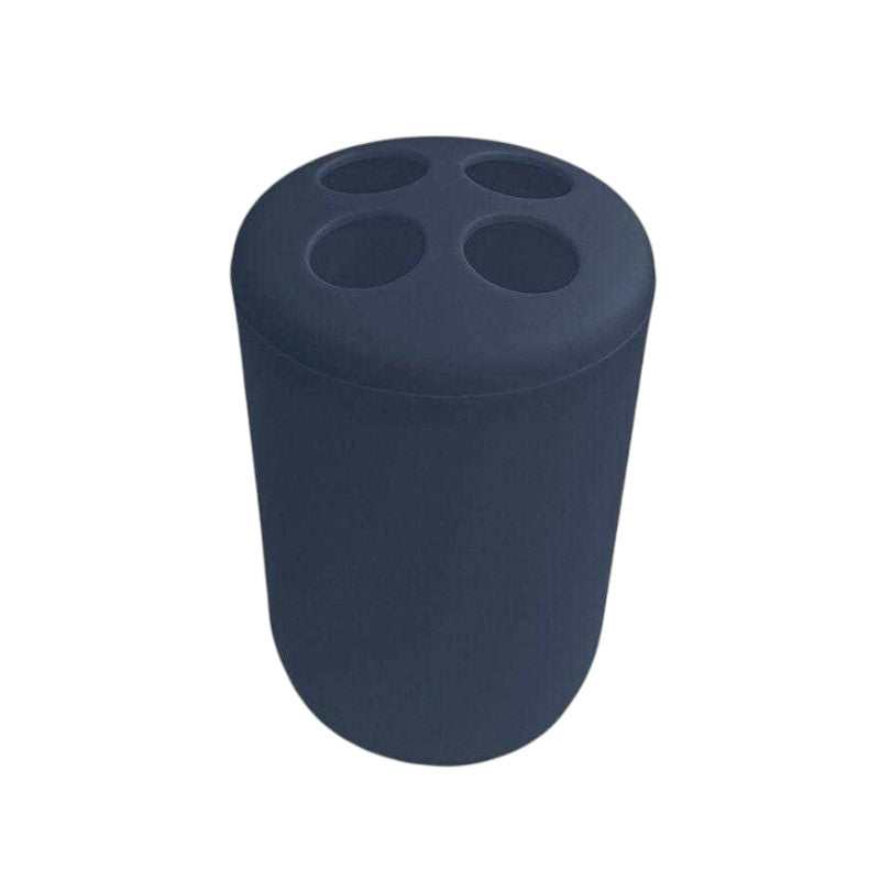 Θήκες οδοντόβουρτσας πλαστικές σε σετ 5Χ - Blue - 21722