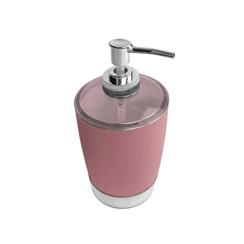 Θήκες κρεμοσάπουνου Dispenser πλαστικές σε σετ 5Χ - Pink - 21763