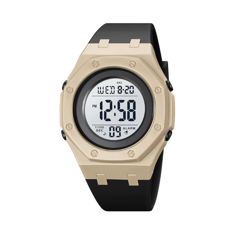 Digital wristwatch – Skmei - 2048 - Black/Beige