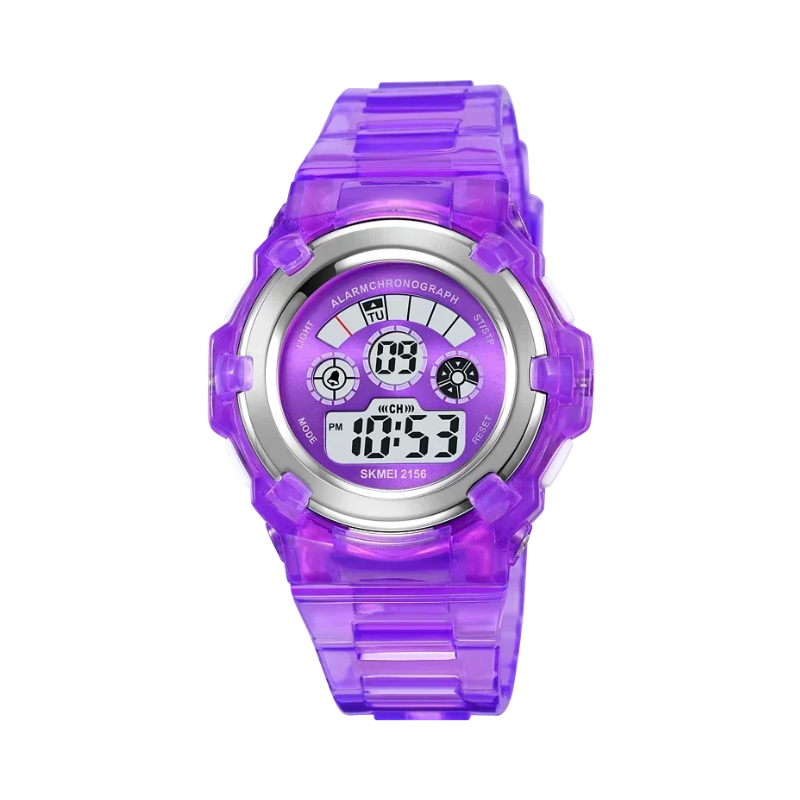 Ψηφιακό ρολόι χειρός – Skmei - 2156 - Purple - iThinksmart.gr