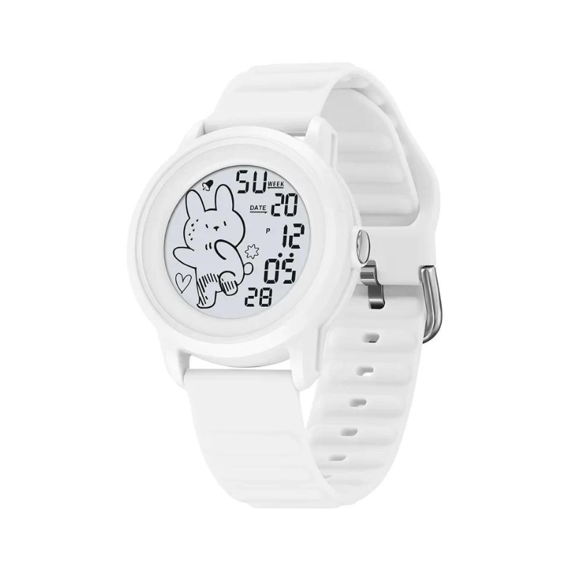 Children's digital wristwatch - Skmei - 2217 - White