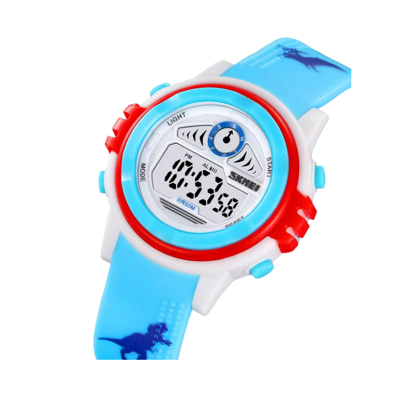 Παιδικό ψηφιακό ρολόι χειρός – Skmei - 2266 - Blue/White/Red - iThinksmart.gr