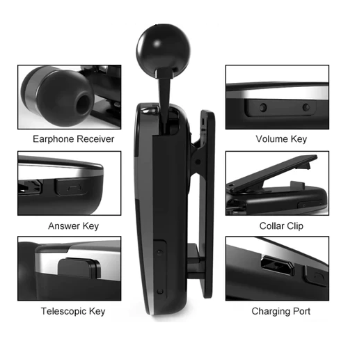 Ασύρματο ακουστικό Bluetooth - K53 - 231011 - White