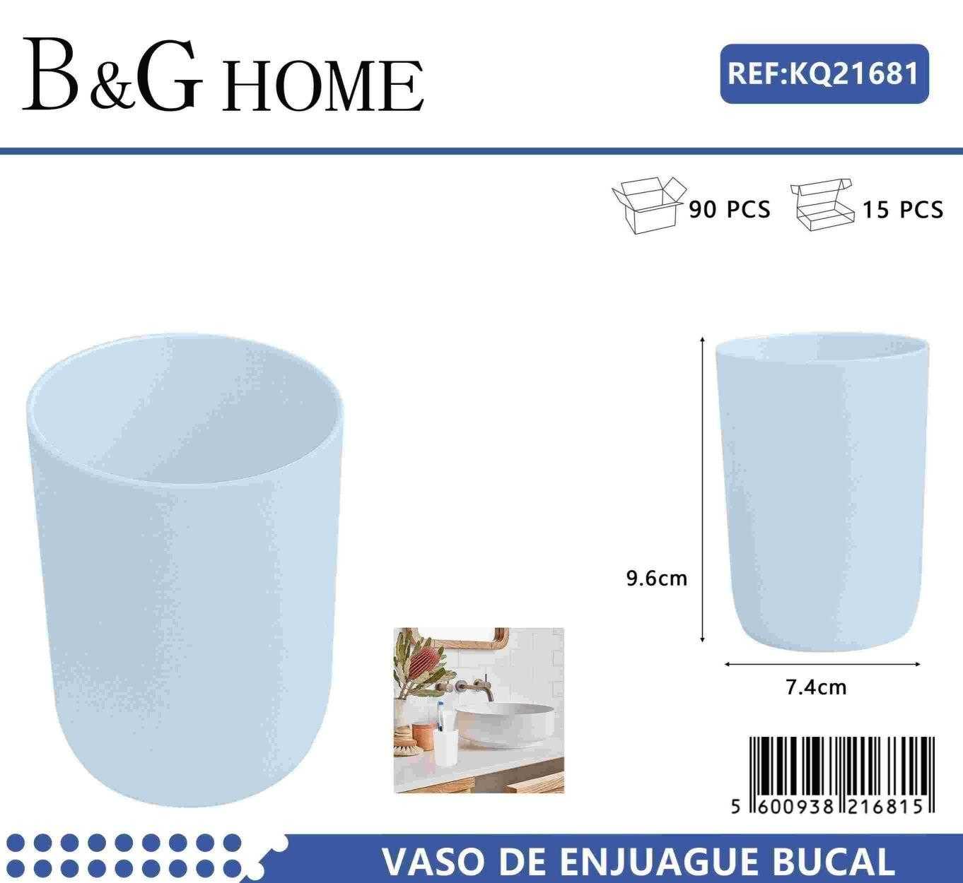 Θήκες οδοντόβουρτσας πλαστικές σε σετ 5Χ - Light Blue - 21681