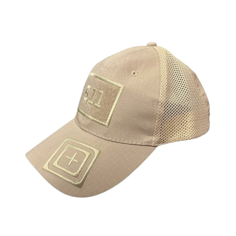 Men's military style jockey hat - M01 - 270591 - Beige