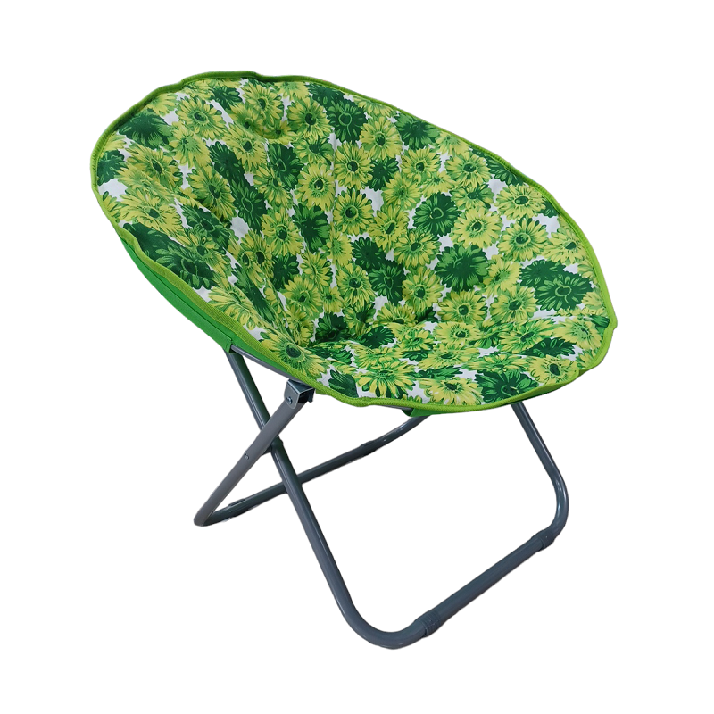 Folding garden armchair - 1320L - 270898 - Green Flowers