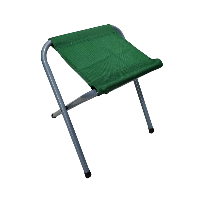 Folding camping stool - 1302 - 271031 - Green