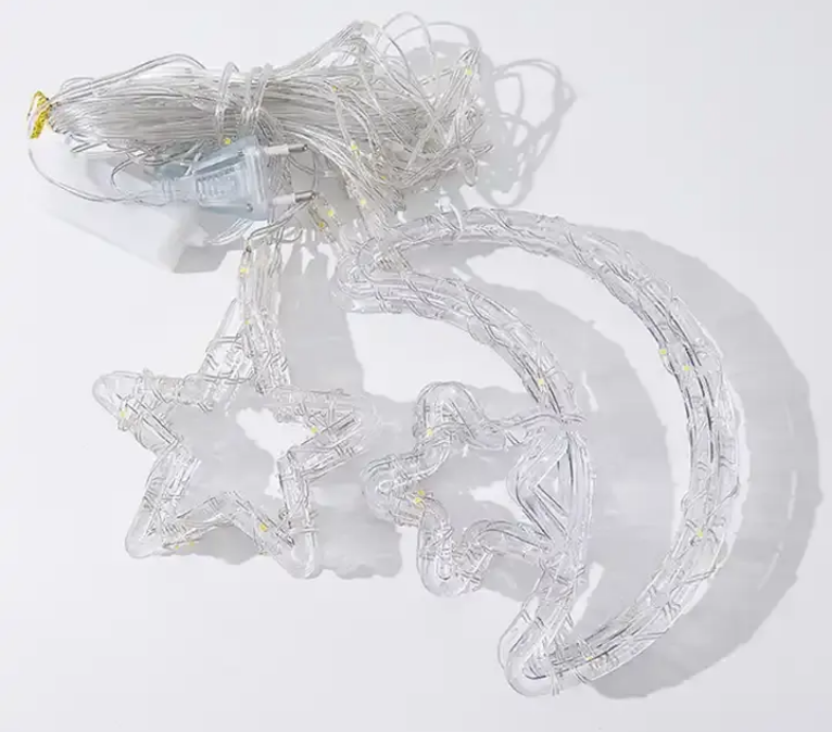 Χριστουγεννιάτικα φώτα LED - Κουρτίνα - 3m/10 - 272302 - Warm White