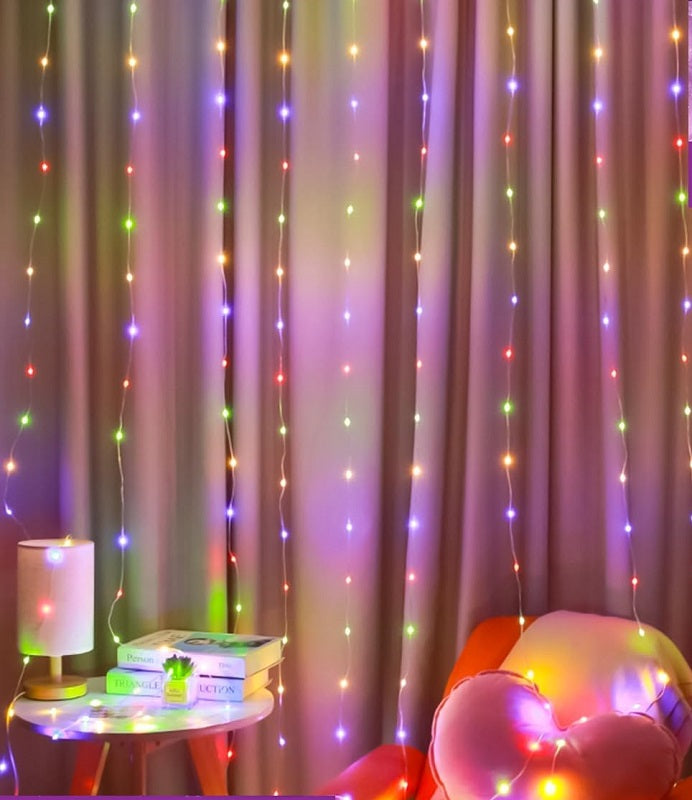 Χριστουγεννιάτικα φώτα LED - Κουρτίνα - 10/300LED - 272330 - RGB