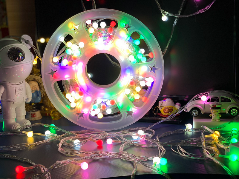Χριστουγεννιάτικα φωτάκια LED αδιάβροχα - 25m - RGB - 272359