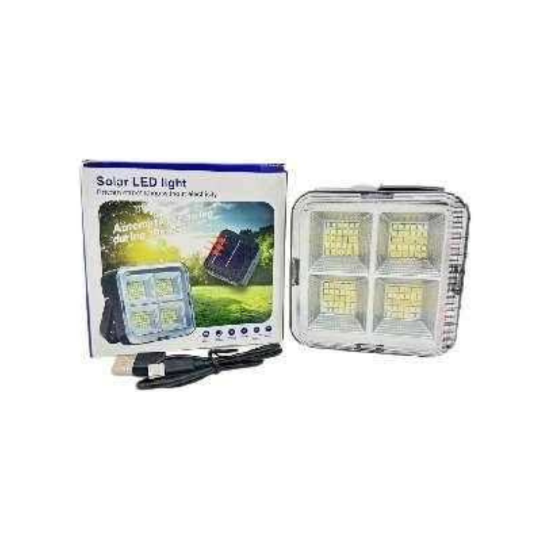Rechargeable LED work light with solar panel - R05 - 272512