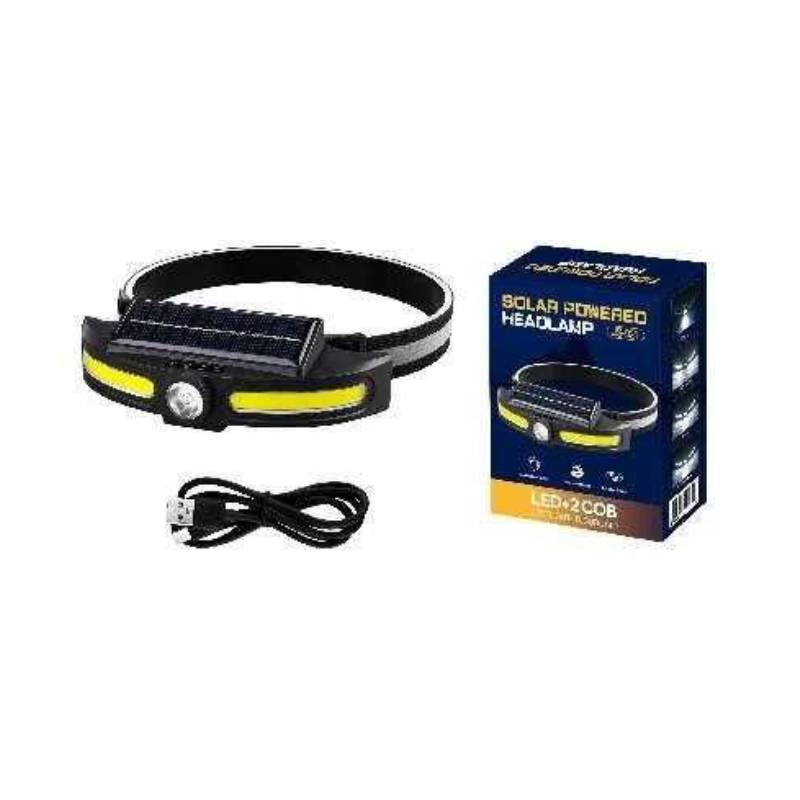 Solar LED Headlamp with Panel - JS921 - 279306