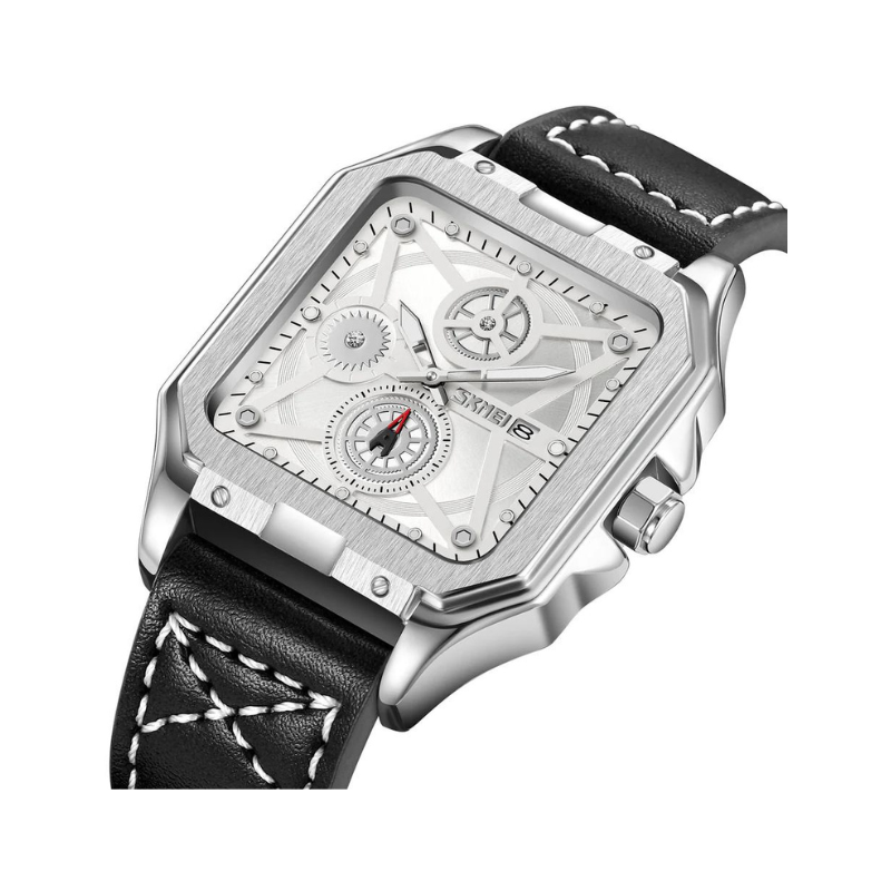 Analog wristwatch – Skmei - 9330 - Silver/White