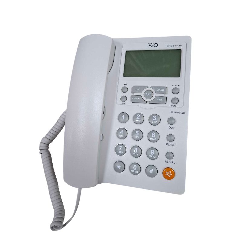 Corded landline telephone - OHO-011 - 300641 - White