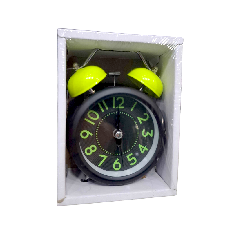 Table clock - Alarm clock - 3301-10 - 301103 - Yellow