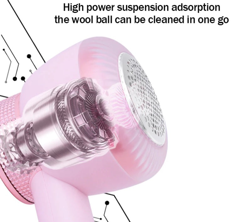 Αποχνουδωτής ρούχων - KM-167 - Kemei - Pink