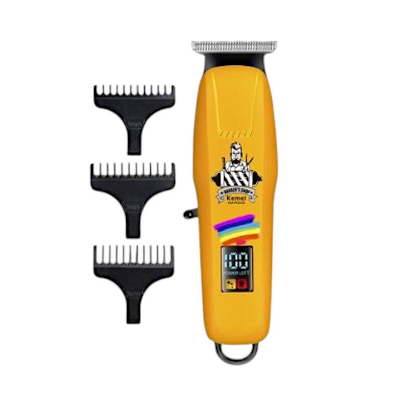 Κουρευτική μηχανή & trimmer - Barber - KM-232 - Kemei - Yellow