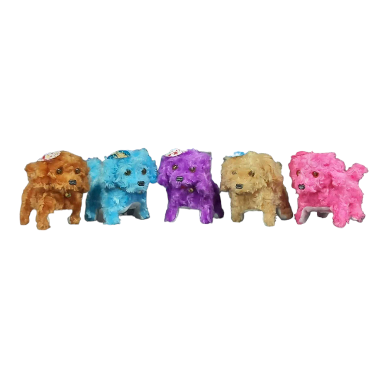 Plush dog with movement and sound - YQ07 - 303659