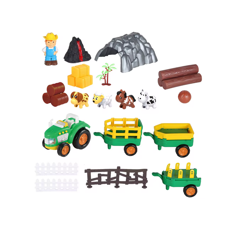 Farm play set with vehicle and accessories - 500-753 - 305245