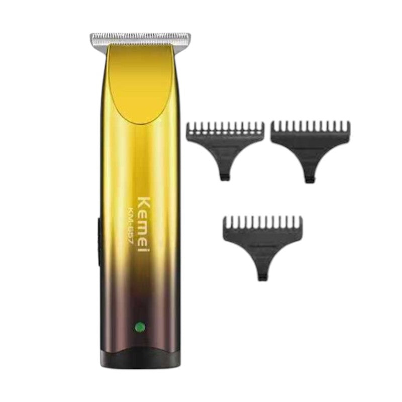Hair clipper &amp; trimmer - KM-657 - Kemei - Gold